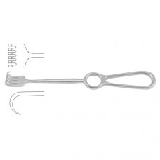 Kocher Retractor 6 Sharp Prongs Stainless Steel, 22 cm - 8 3/4"